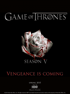 Game of Thrones season 5 poster