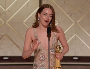 Emma Stone -Golden Globes 2024