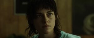 Kristen Stewart dans Love Lies Bleeding (capture d'écran)