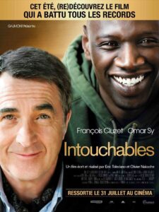 Affiche d'Intouchables par Eric Toledano et Olivier Nakache
