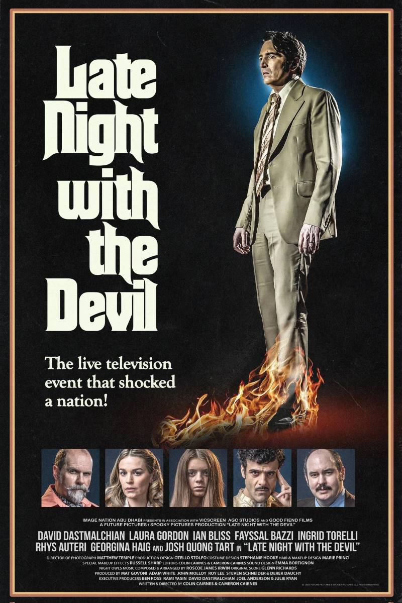 Late night with the devil - affiche