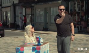 Série After Life humour noir Ricky Gervais thématique deuil et suicide