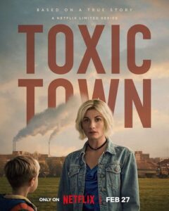 série Toxic Town histoire vraie naissance enfants déformés Angleterre casting