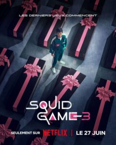affiche squid game saison 3