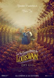 la vie extraordinaire de louis wain affiche