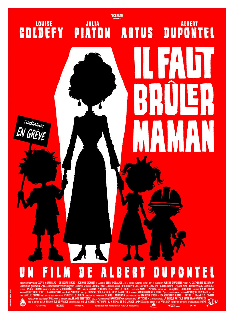 affiche il faut bruler maman